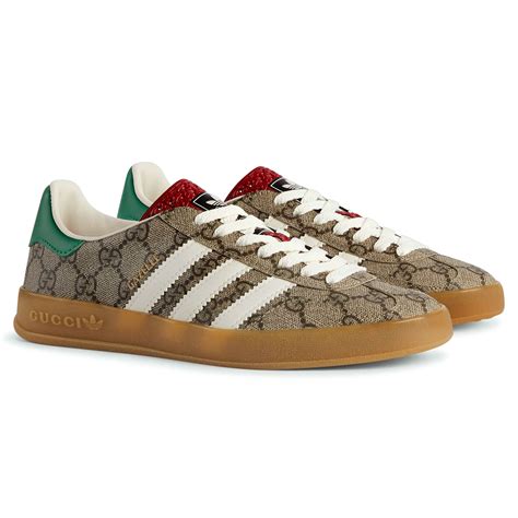 adidas gucci x gazelle 'gg monogram' sneakers|gucci x gazelle gg.